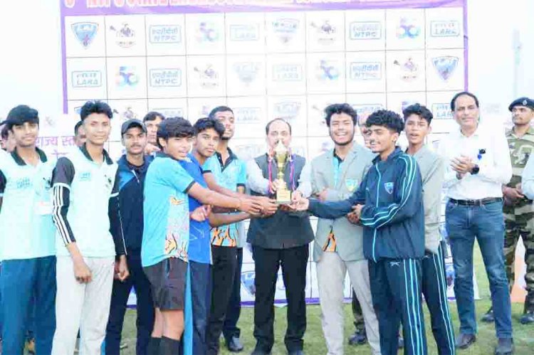 एनटीपीसी लारा की मेजबानी में राज्य स्तरीय लैक्रोस चैंपियनशिप
