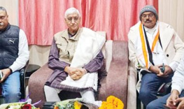 रामानुजगंज के दौरे पर पहुंचे पूर्व सीएम सिंहदेव, भाजपा सरकार पर तीखा प्रहार