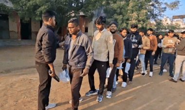 अजमेर में ग्रेड-थर्ड टीचर एग्जाम जारी, चेकिंग कर दी एन्ट्री:RPSC के असिस्टेंट प्रोफेसर एग्जाम की मॉडल आंसर-की पर कल से दर्ज कराएं आपत्ति