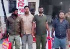गांजा के साथ 4 तस्कर गिरफ्तार