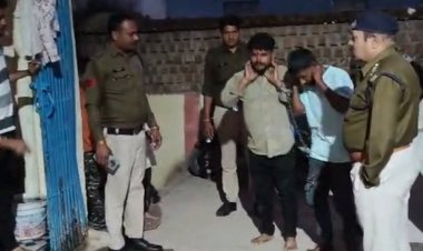 हरदा में कार स्क्रैच विवाद, आरोपी गिरफ्तार:समझौते के बाद महिलाओं को धमकाया, ऑटो तोड़ा; पुलिस ने जुलूस निकाला